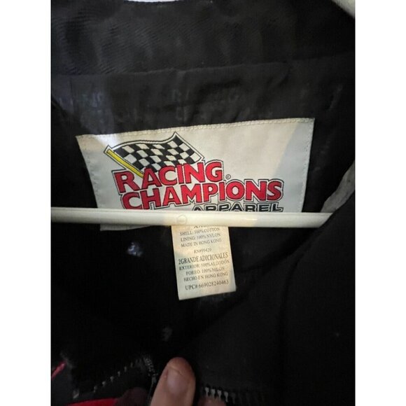 VTG Racing Champions Men's Black Chevrolet Racing NASCAR JAcket Sz XXL - Picture 4 of 7
